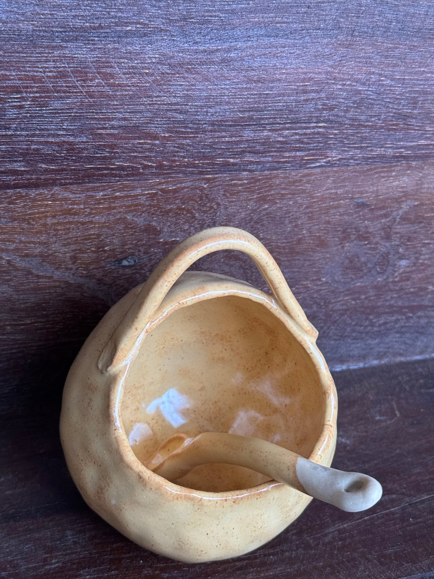 Yellow Salt Cellar/Pig