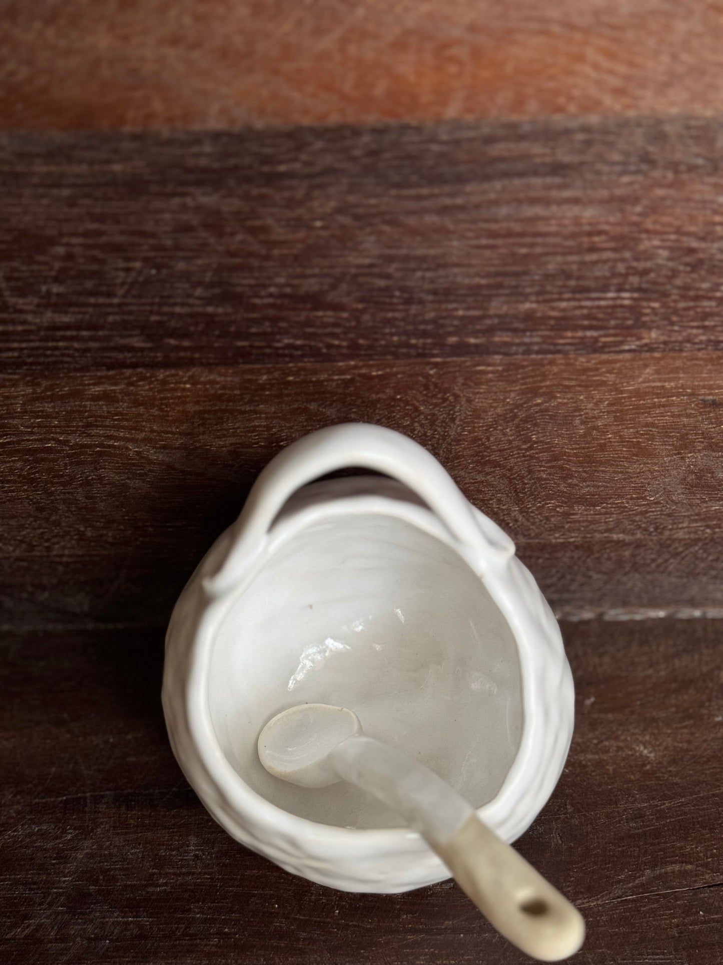 White Salt Cellar/Pig