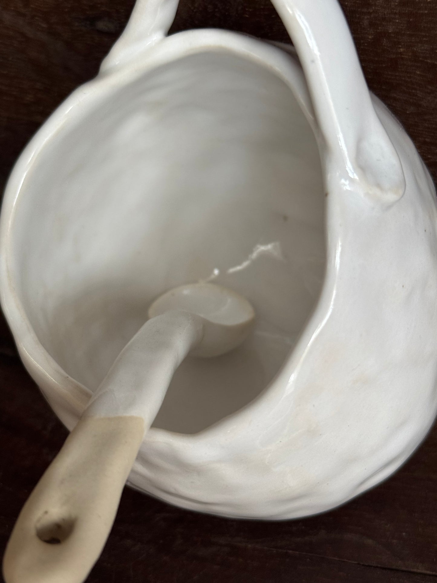 White Salt Cellar/Pig