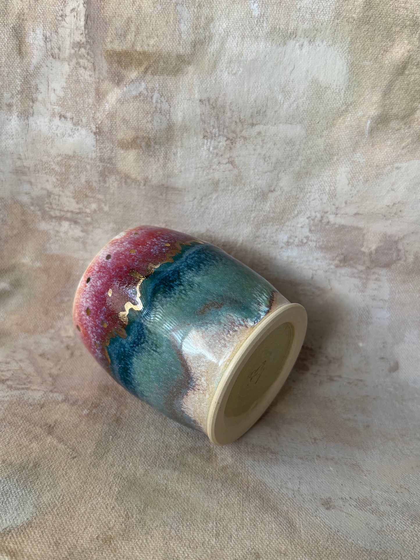 Gold Sprinkles Cup