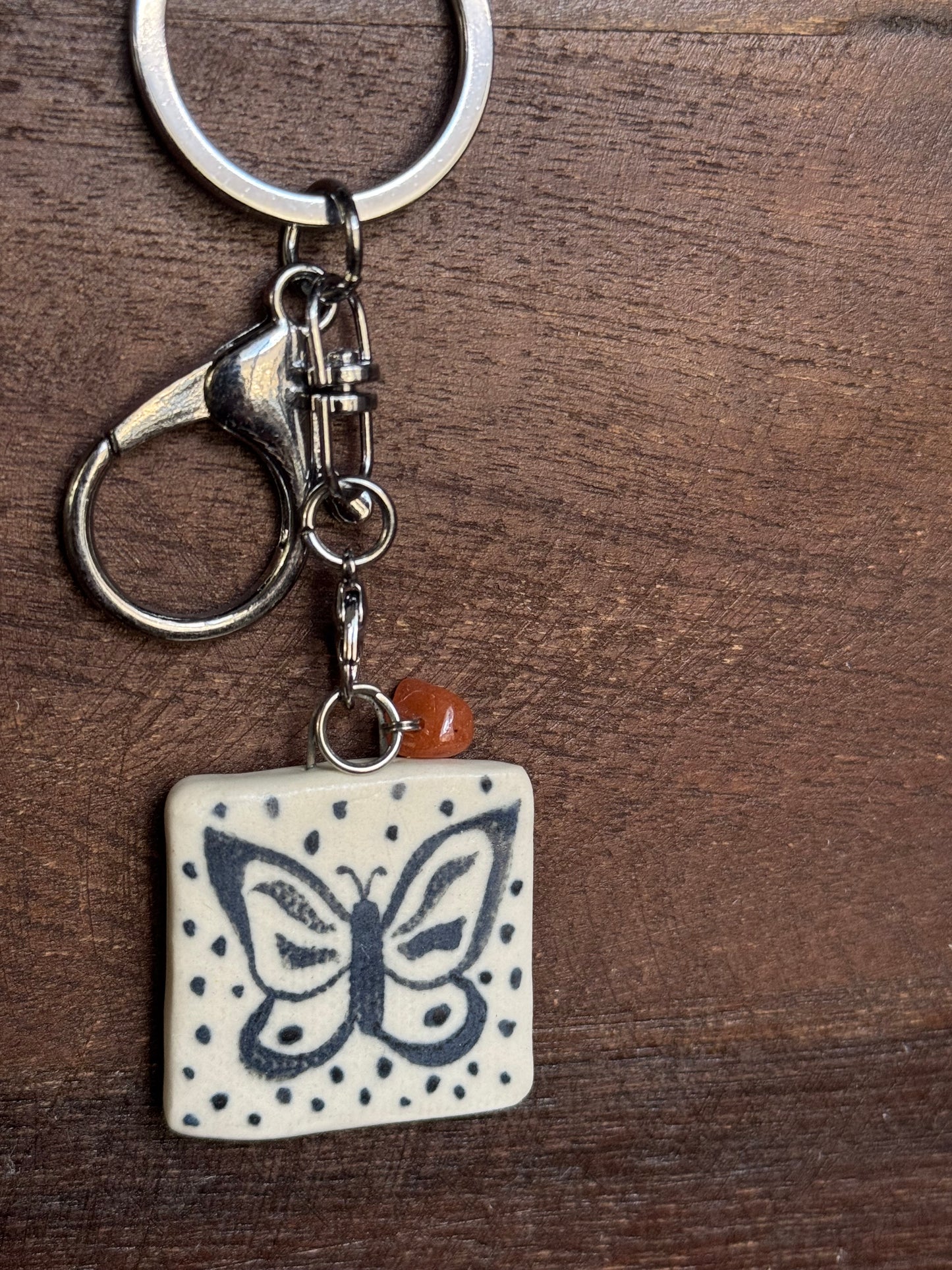 Butterfly Bag Charm