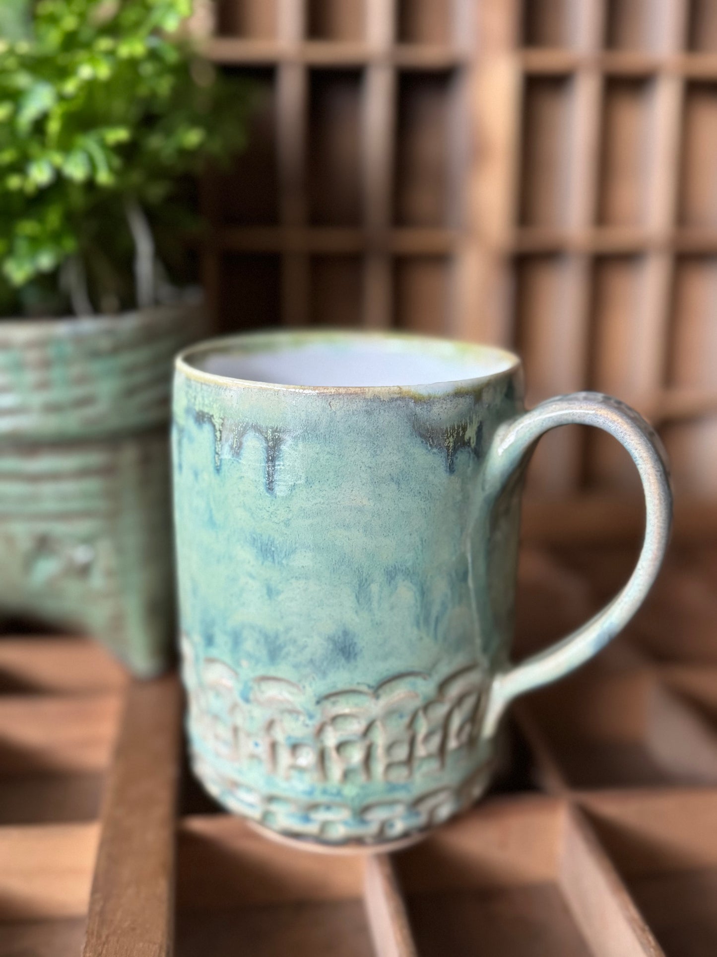 Carved Mug
