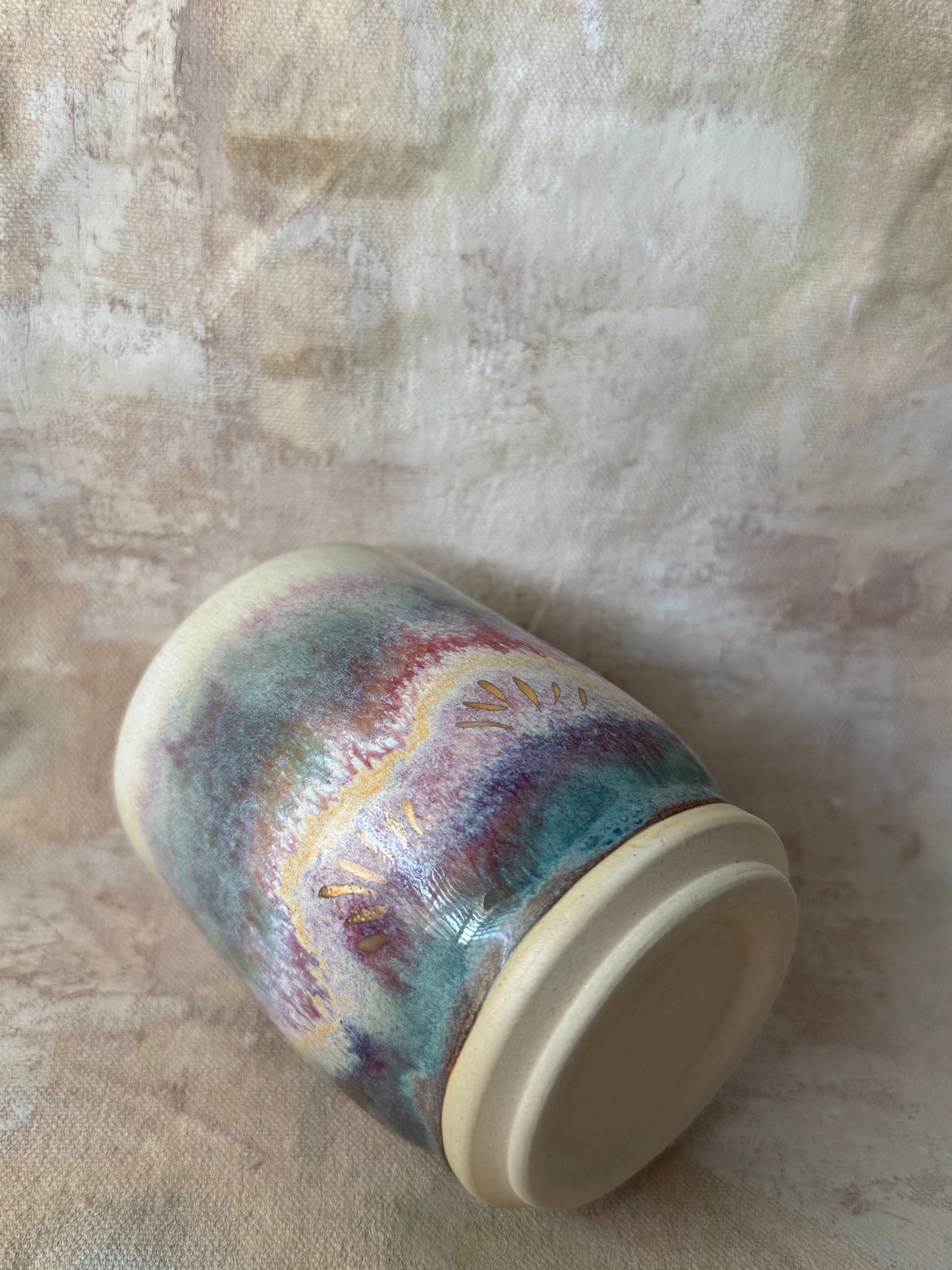 Colorful Cascade Sipper