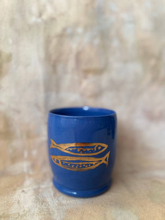 Blue Porcelain Cup 2
