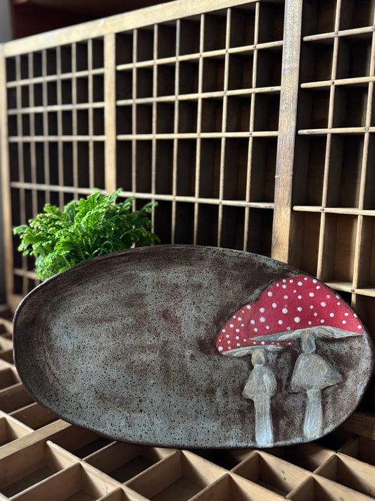 Red Mushroom Platter