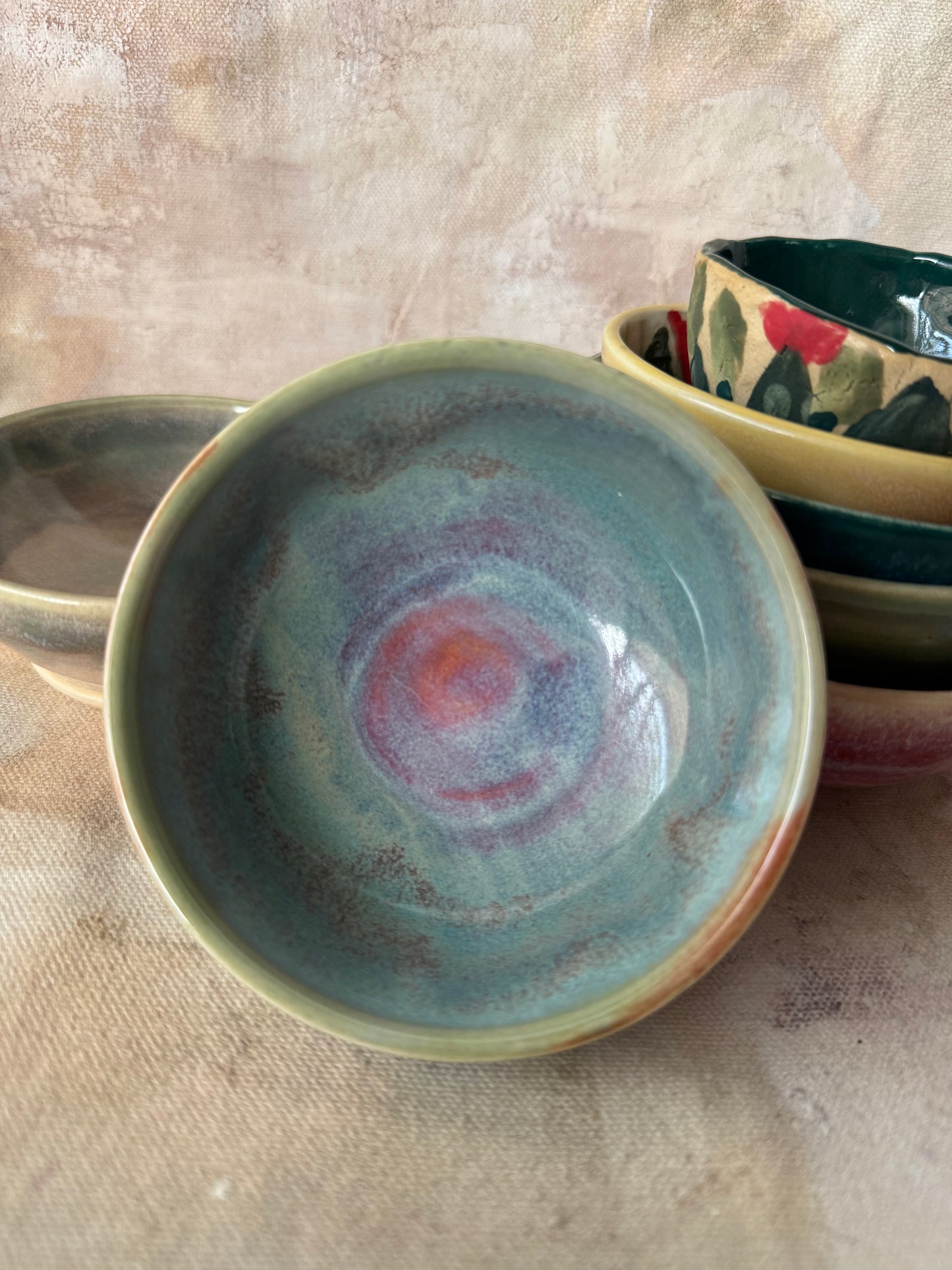 Multi Color Tiny Bowl