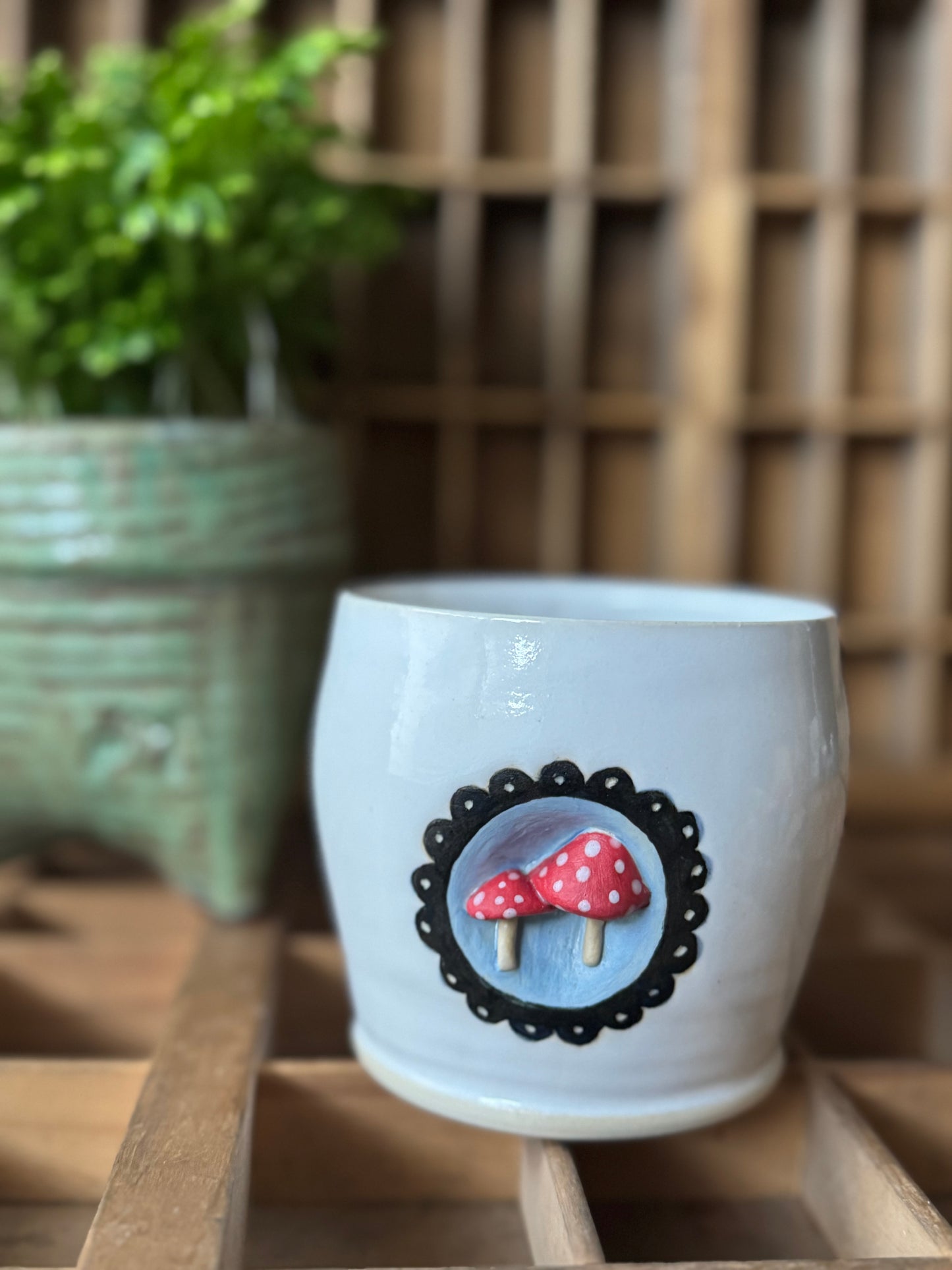 Red Mushroom Sipper