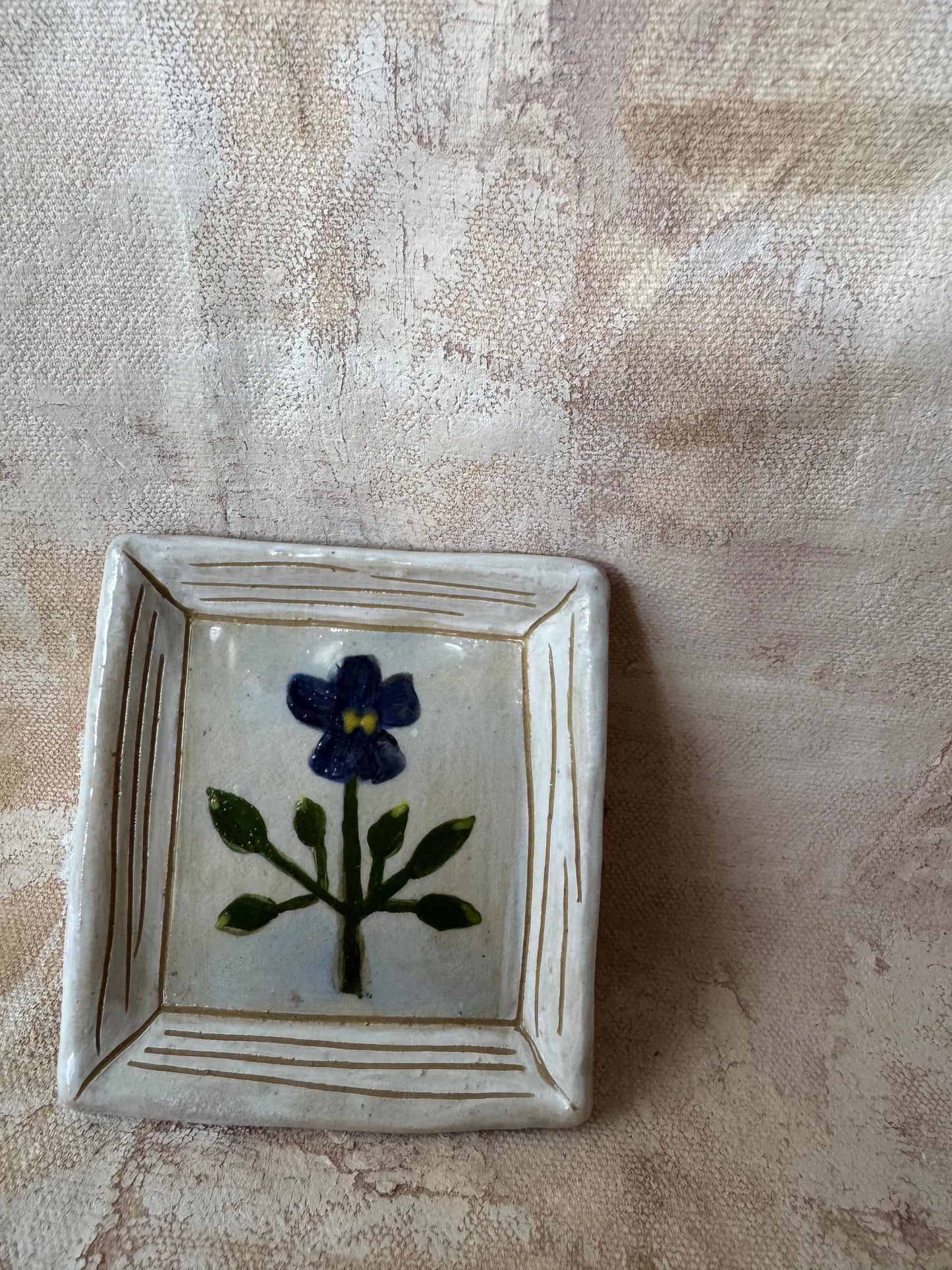 Purple Flower Wall Art