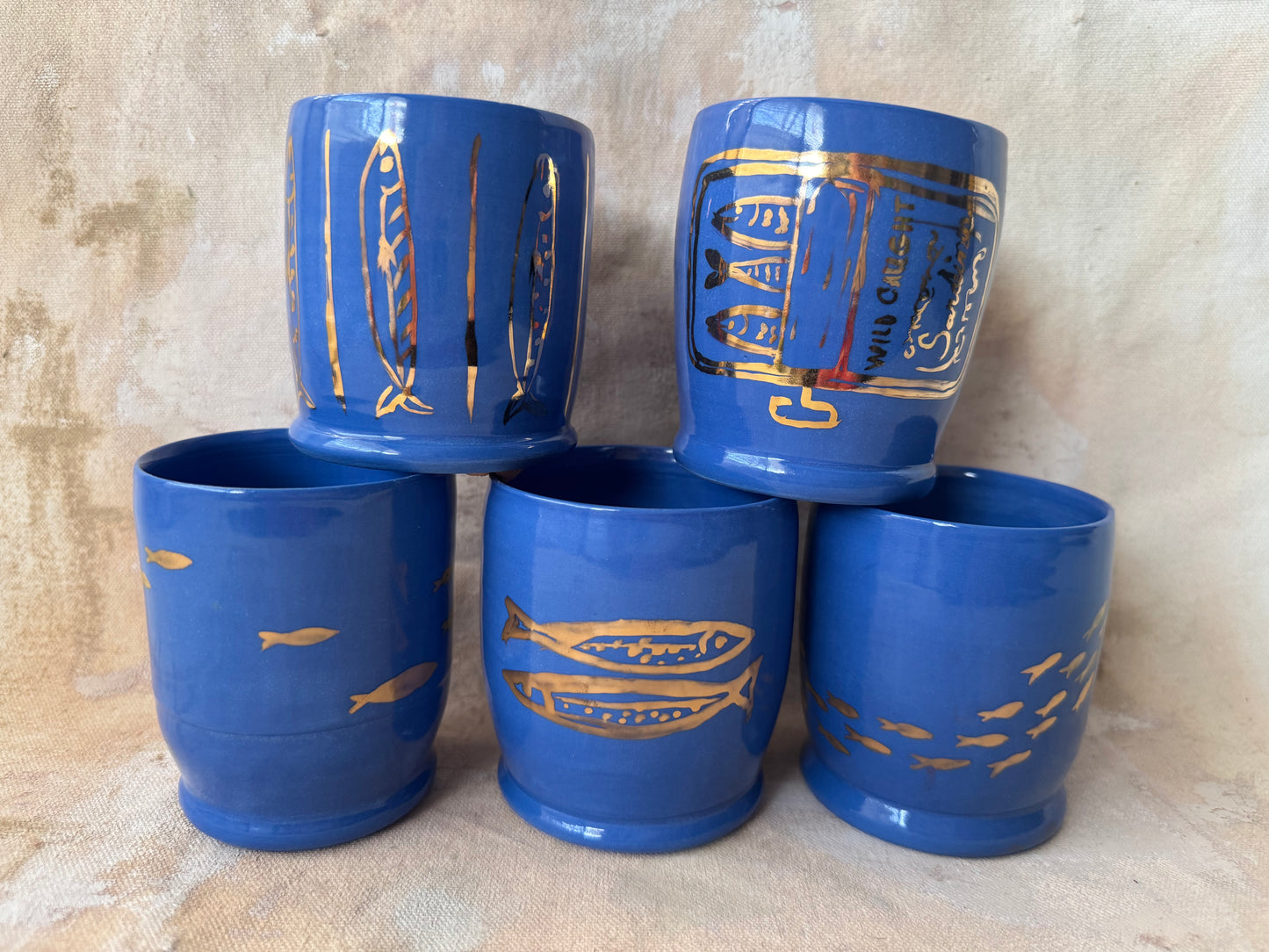 Blue Porcelain Cup 4