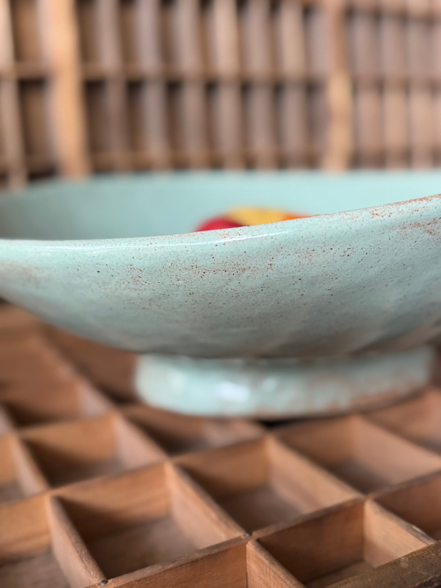 Embossed Rose Statement Bowl