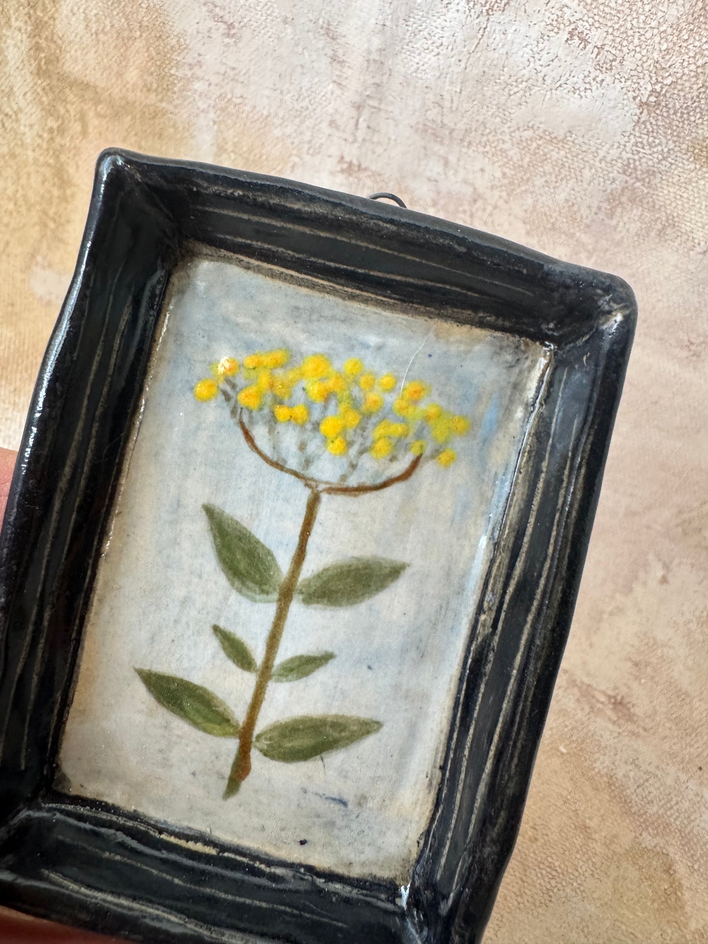 Tall Yellow Flower Wall Art