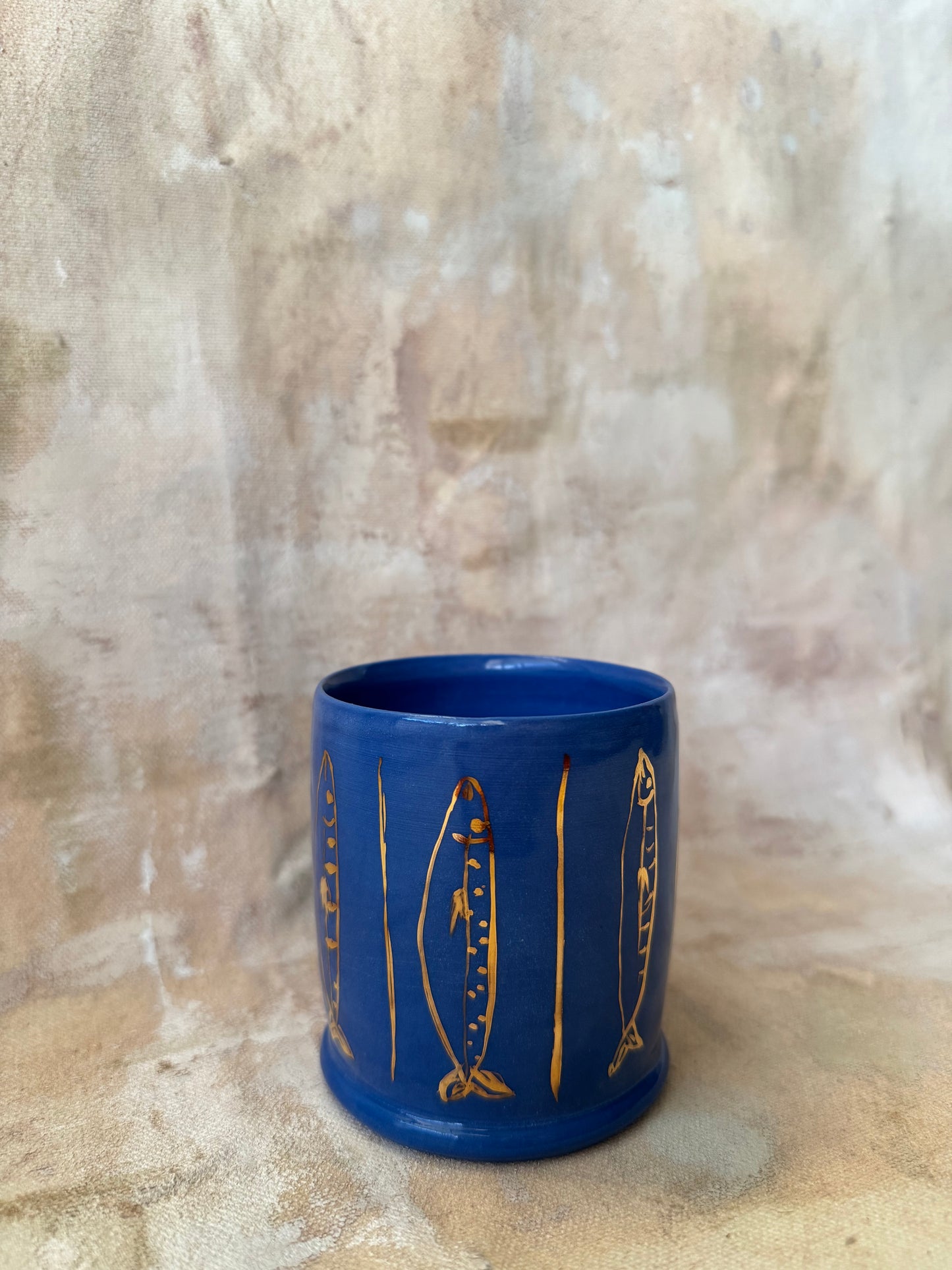 Blue Porcelain Cup 1