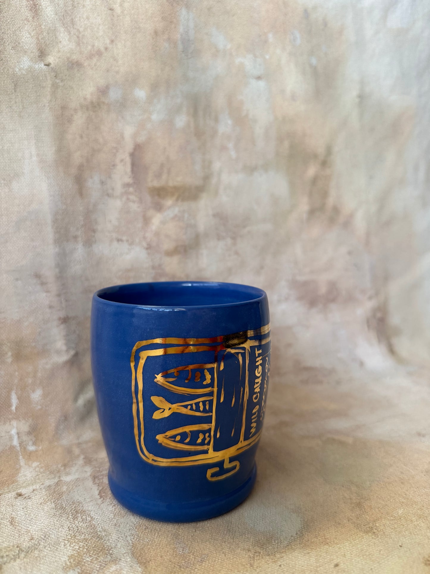 Blue Porcelain Cup 4