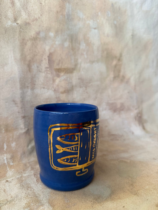 Blue Porcelain Cup 4