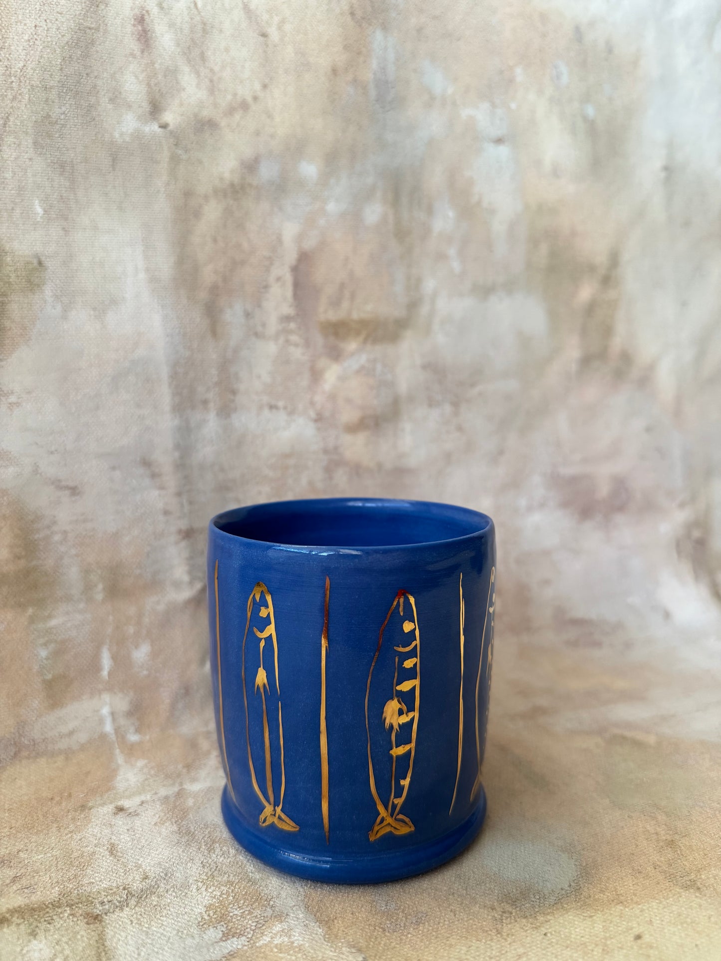 Blue Porcelain Cup 1