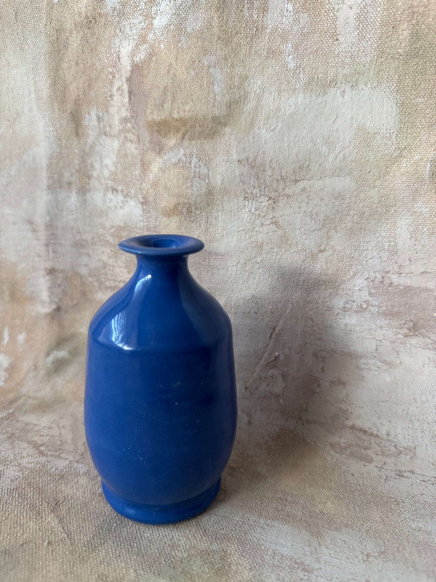 Blue Porcelain Bud Vase