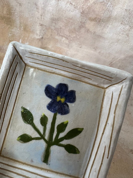 Purple Flower Wall Art
