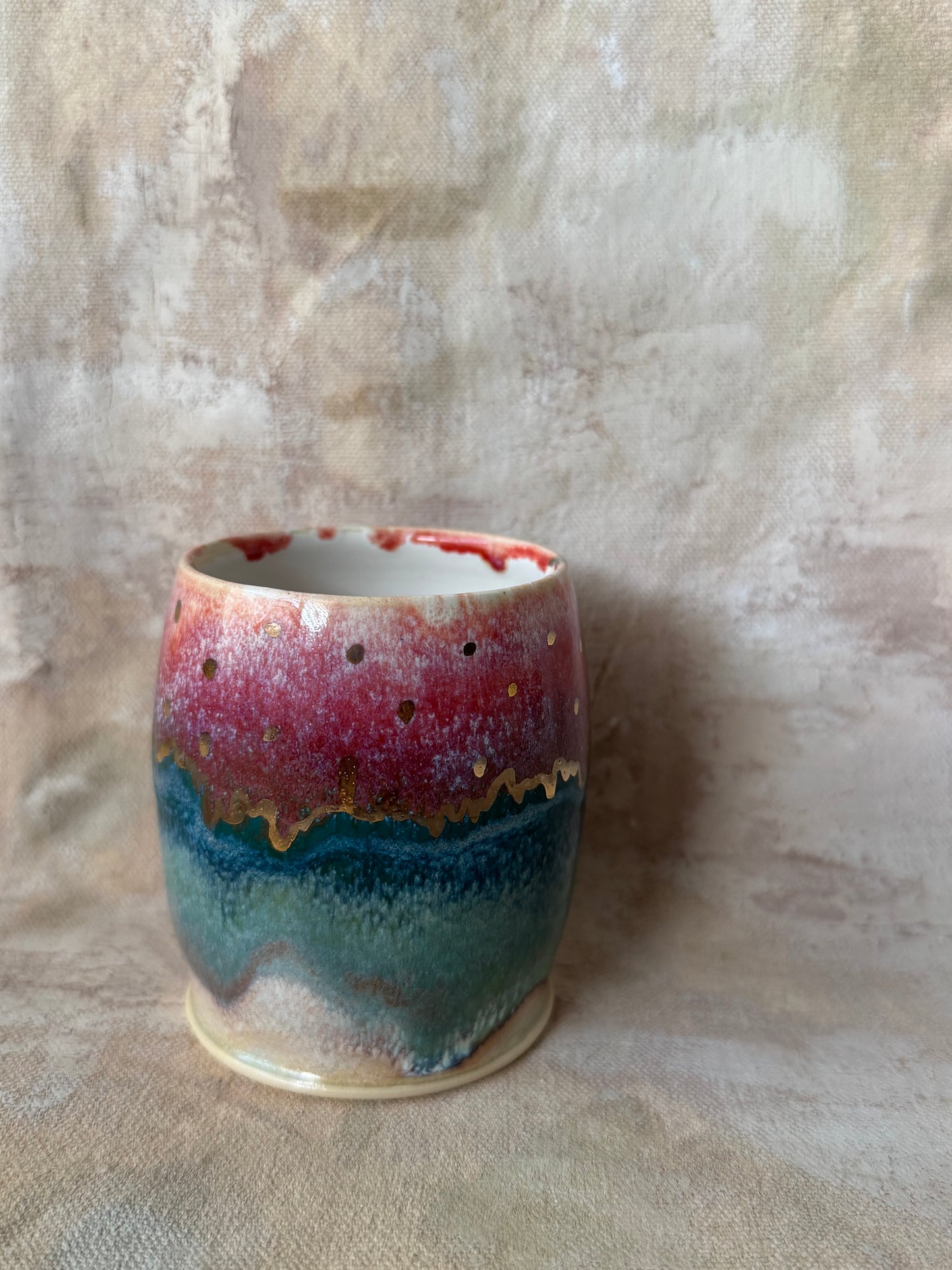 Gold Sprinkles Cup