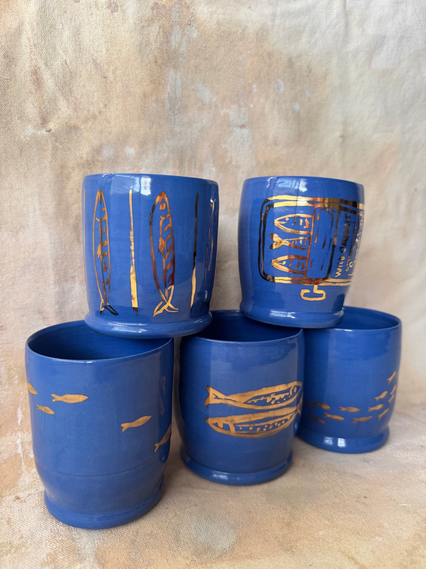 Blue Porcelain Cup 3
