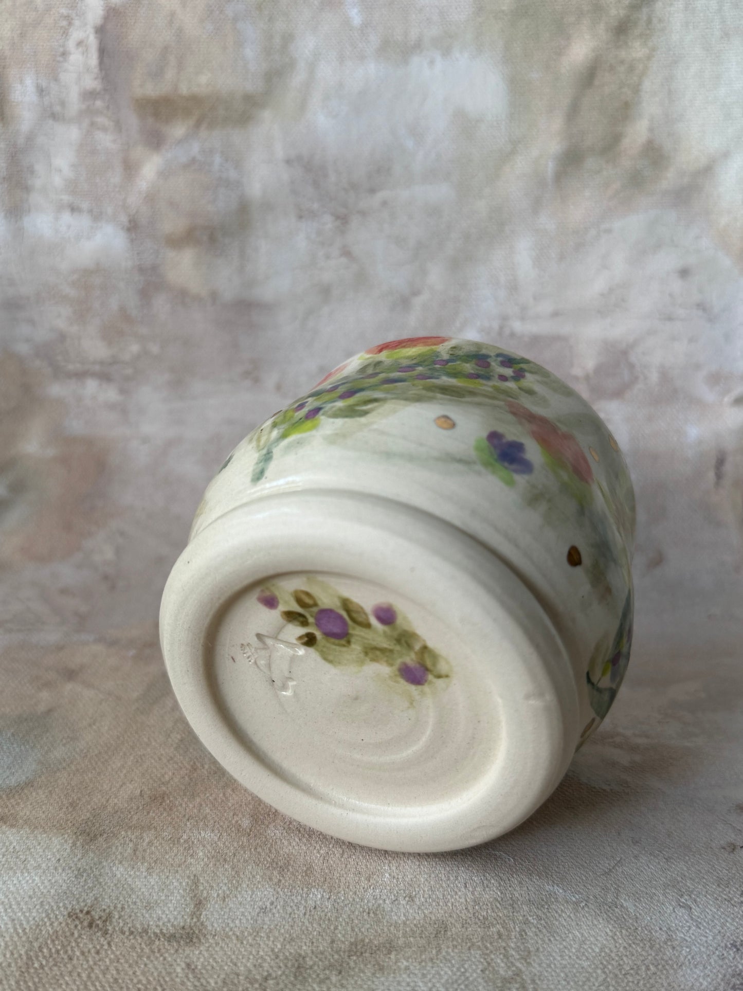 Dotted Bloom Sipper