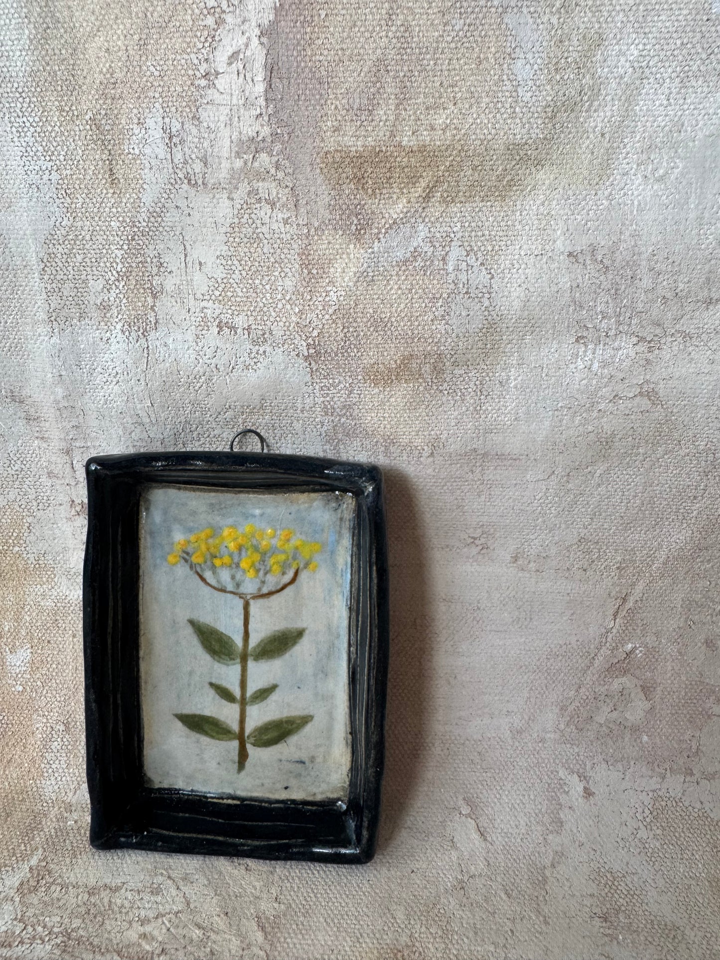 Tall Yellow Flower Wall Art