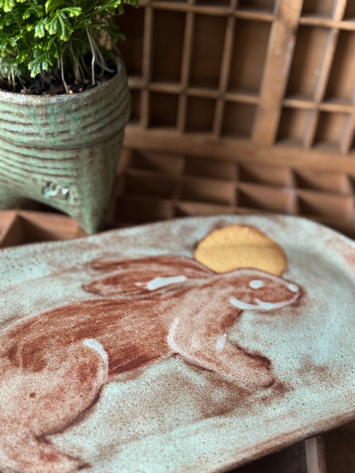 Hazel the Hare Platter