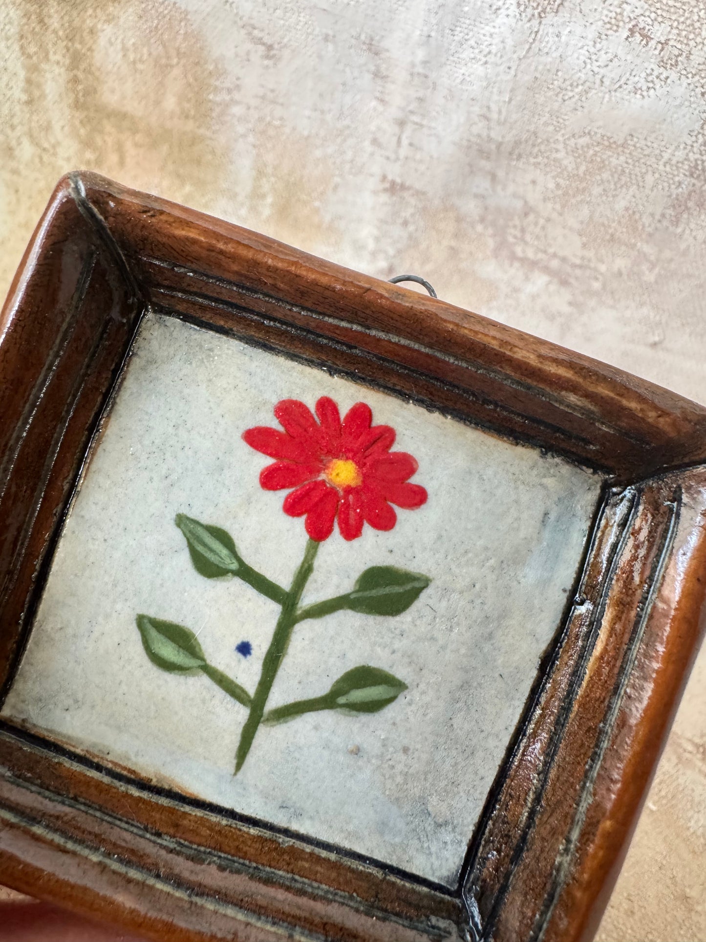 Red Flower Wall Art