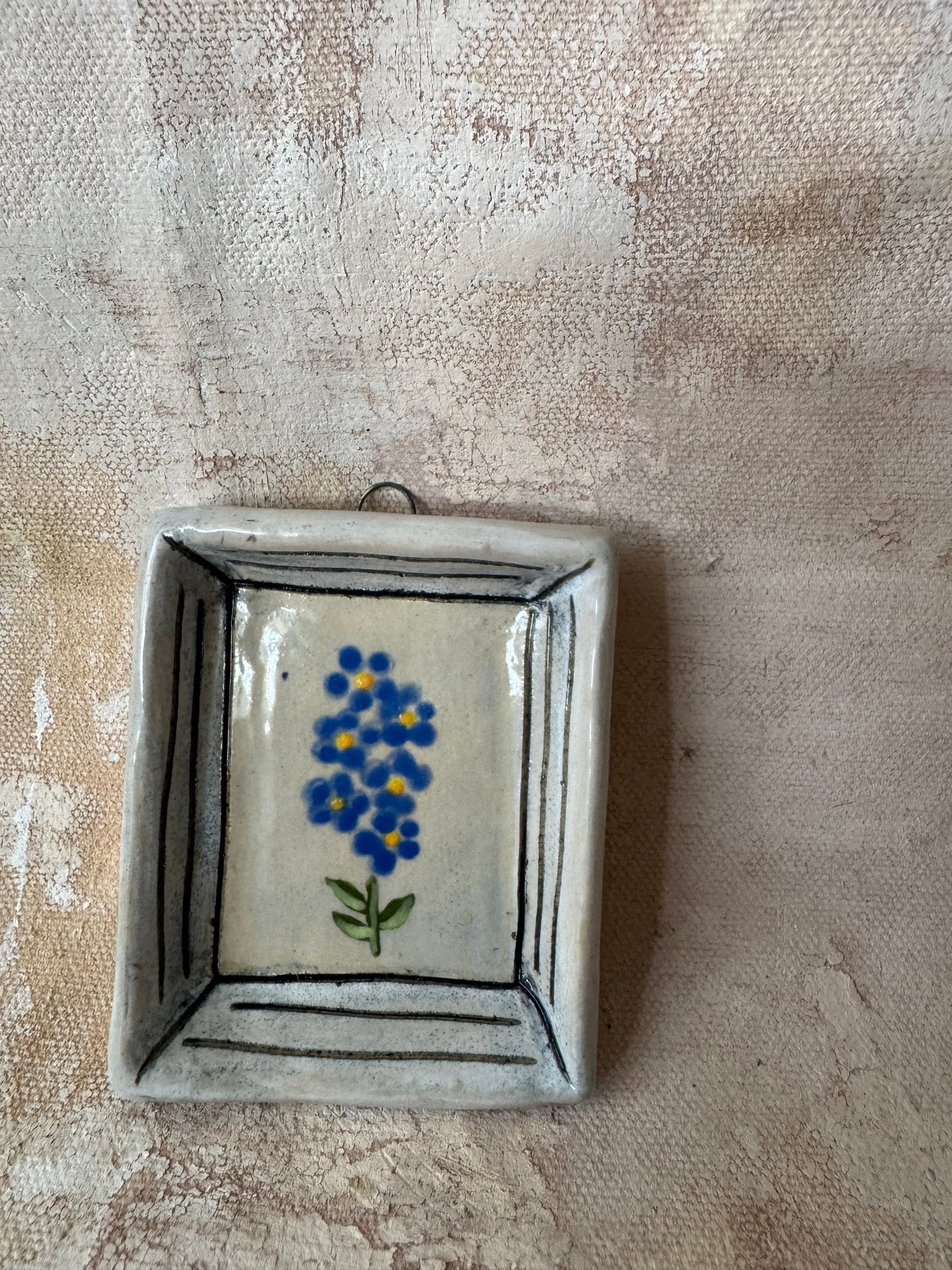 Blue Flower Wall Art