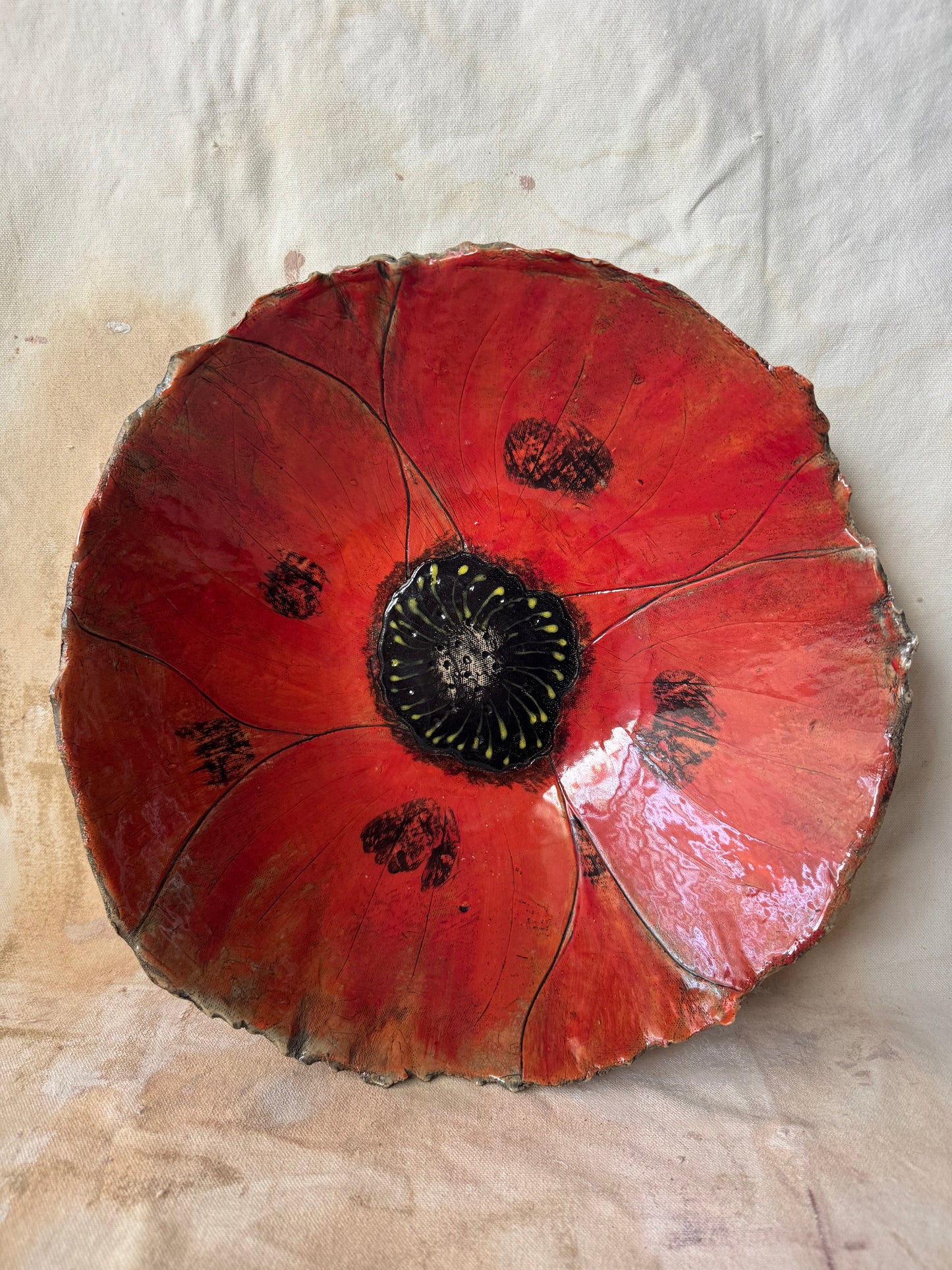 Poppy Fruit Bowl