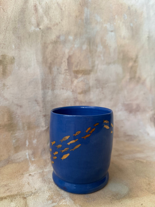 Blue Porcelain Sipper 5