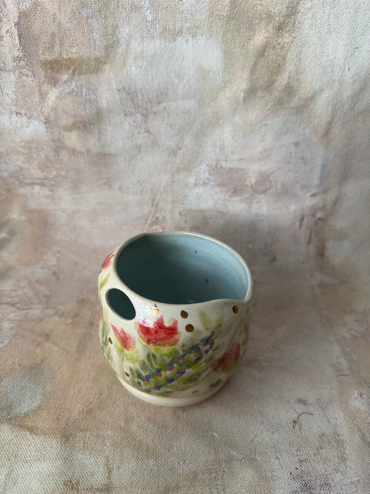 Dotted Bloom Sipper