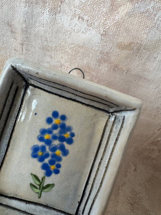 Blue Flower Wall Art