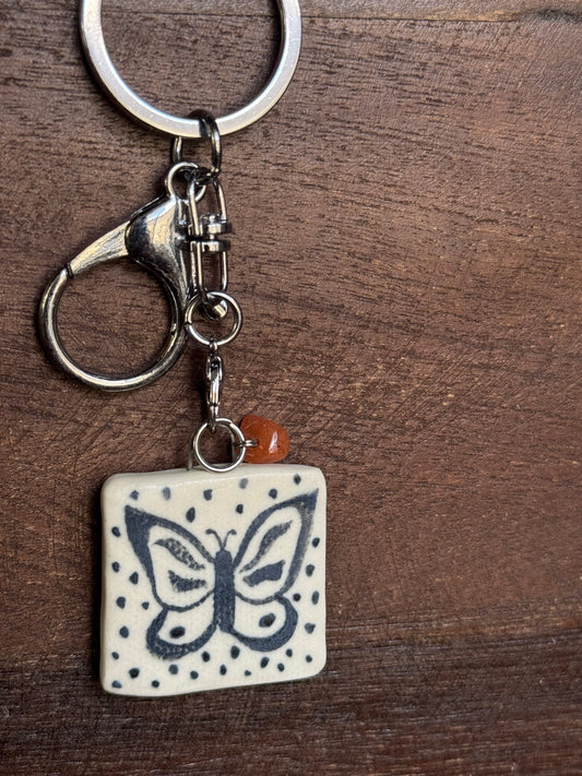 Butterfly Bag Charm