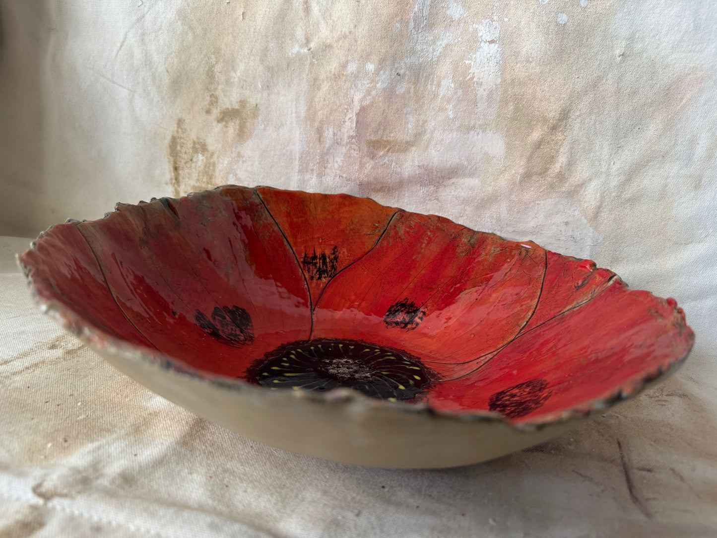 Poppy Fruit Bowl