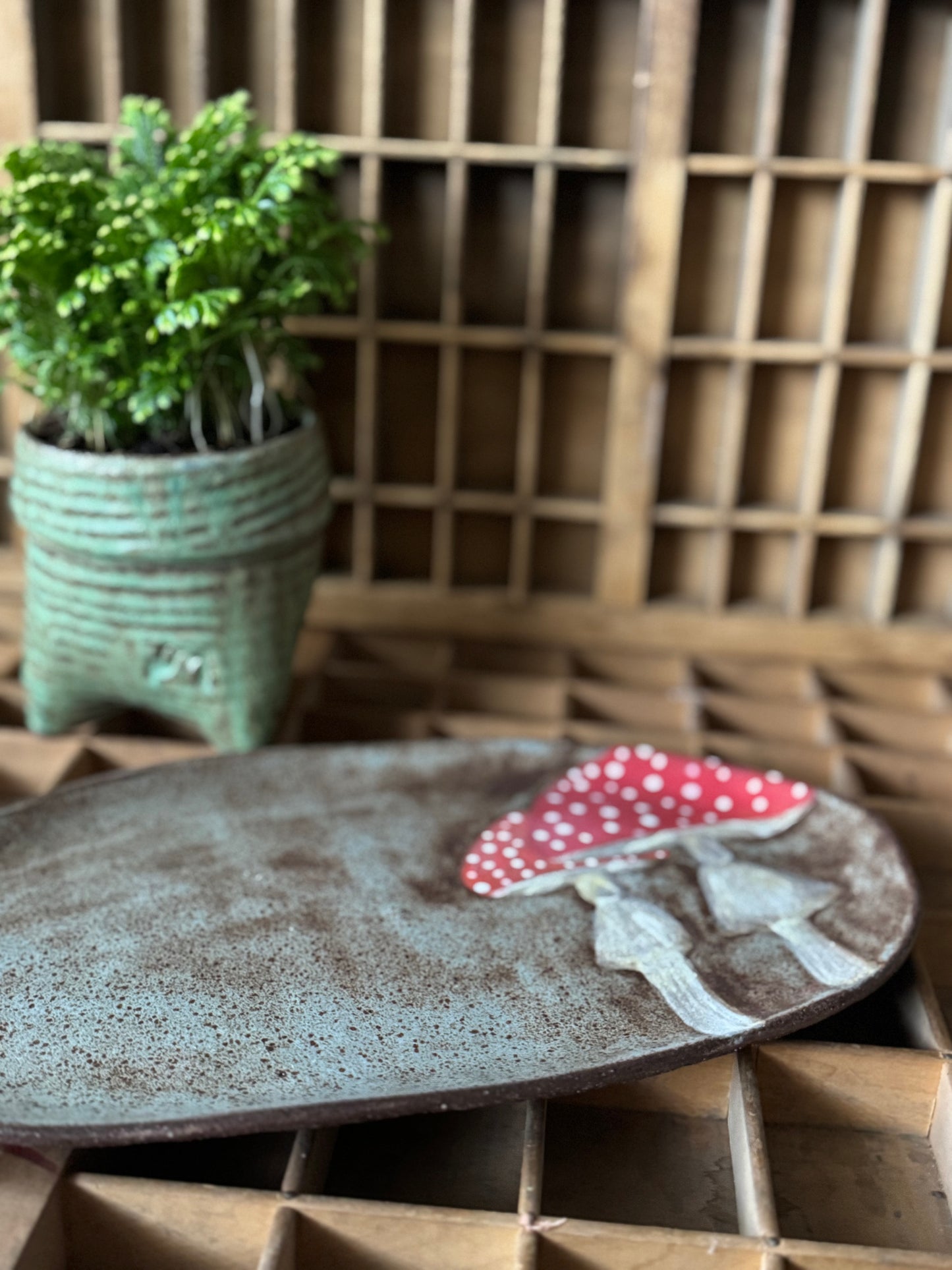 Red Mushroom Platter