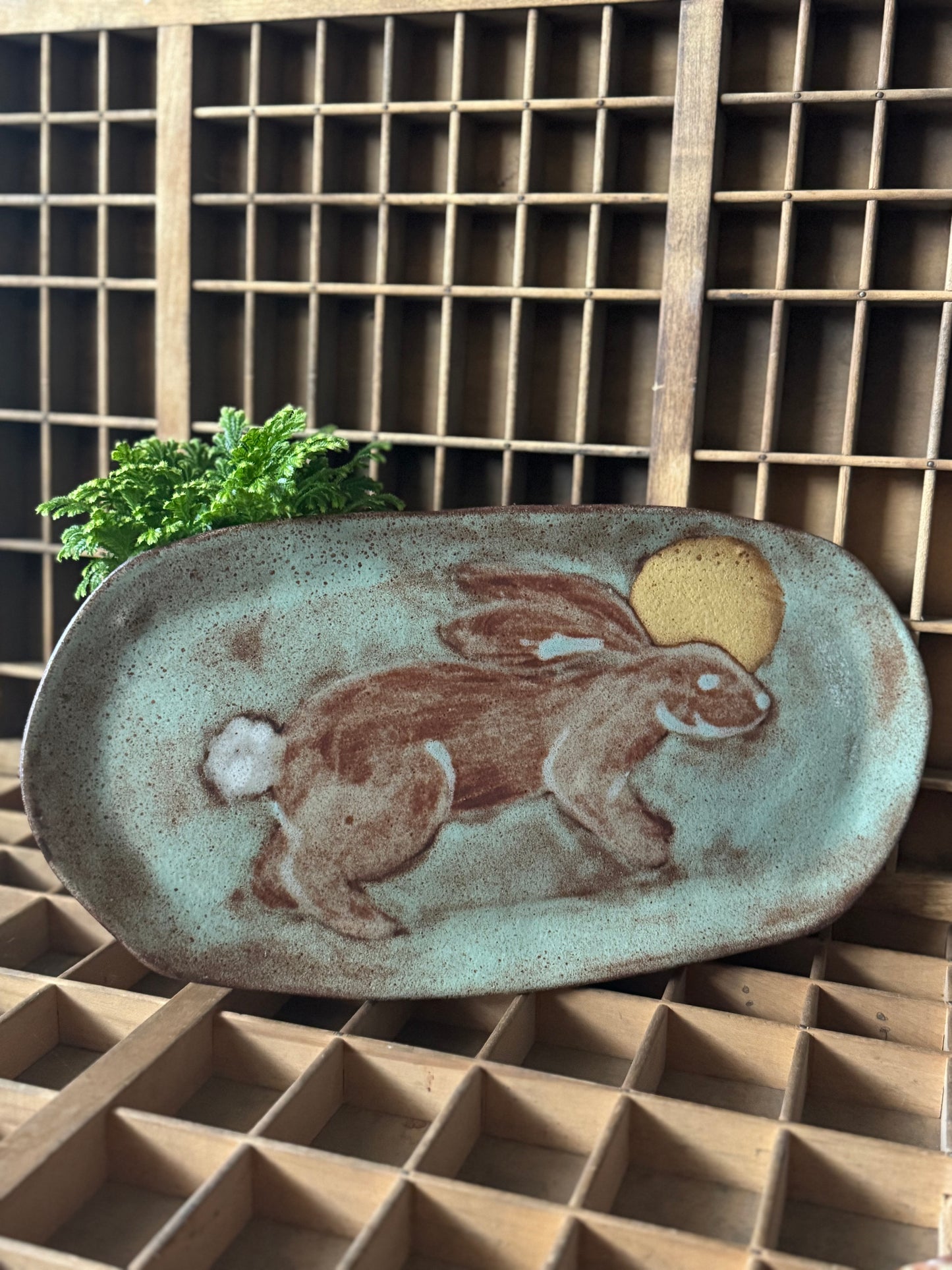 Hazel the Hare Platter