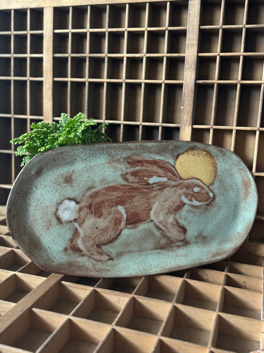 Hazel the Hare Platter