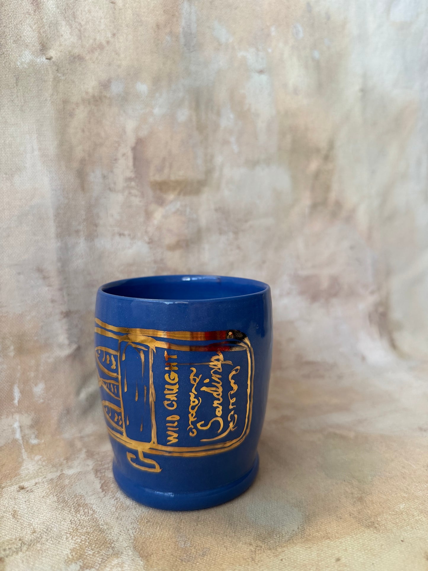 Blue Porcelain Cup 4