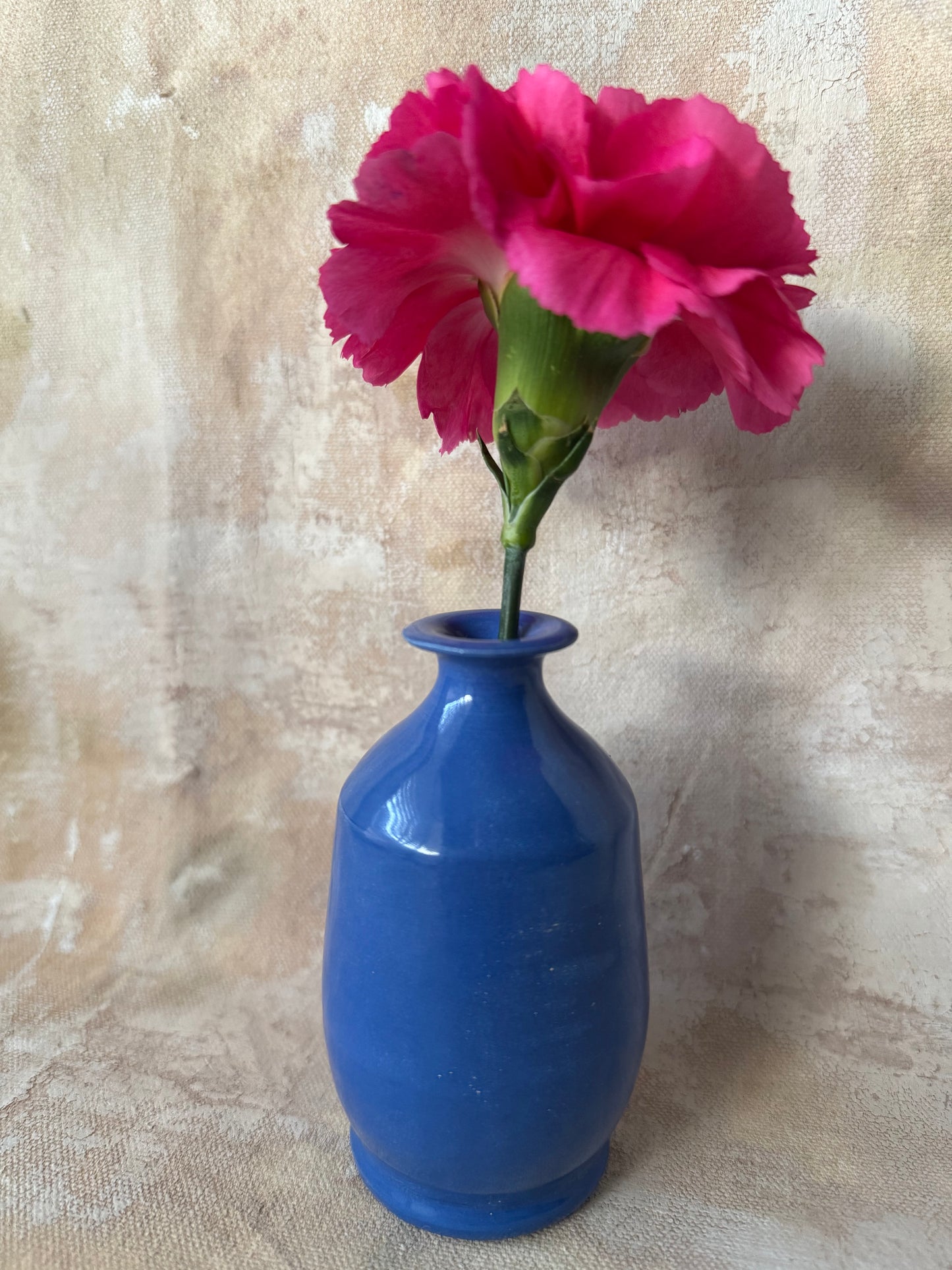Blue Porcelain Bud Vase