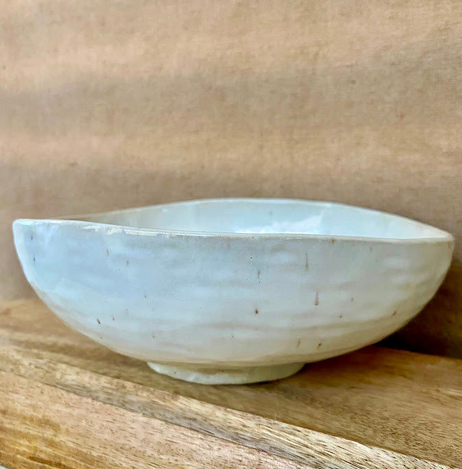 Medium Textured Serving Bowl