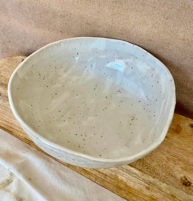 Medium Textured Serving Bowl 2