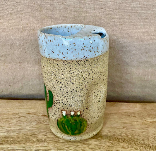 Cactus Bloom Travel Tumbler