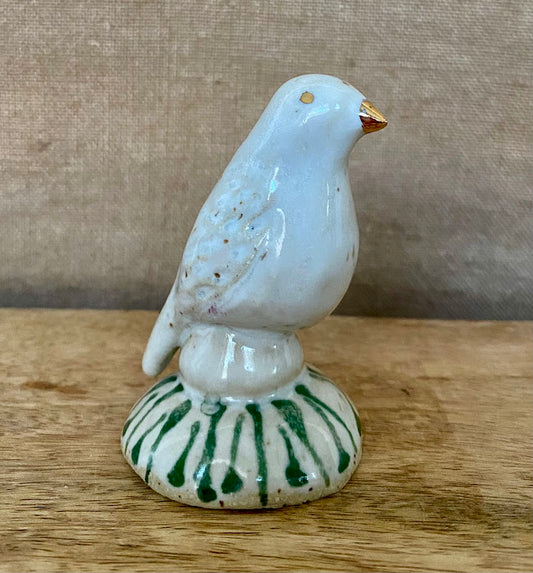 Resting Bird Figurine