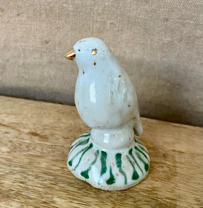 Resting Bird Figurine