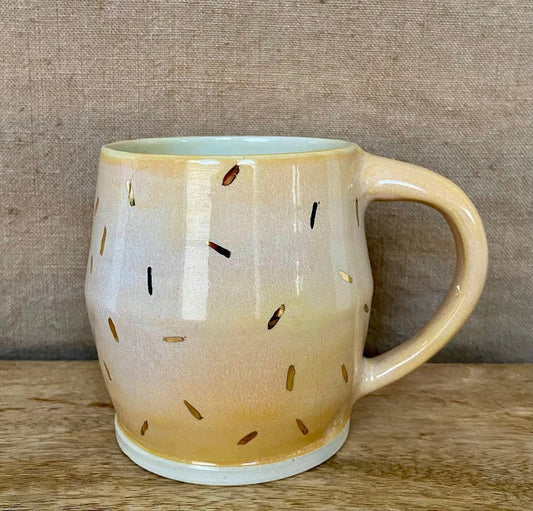 Peachy Sparkly Sprinkly Mug